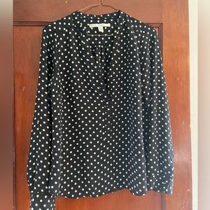 Lauren Condrad Polka Dot Blouse